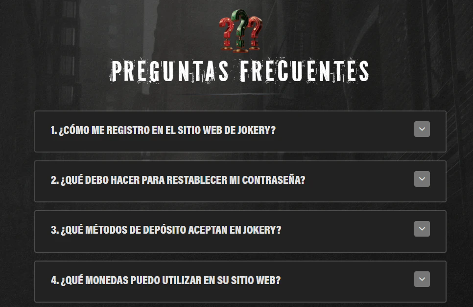 Jokery Casino atención al cliente